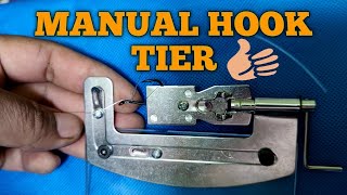 MANUAL FISHING HOOK TIER semi automatic knotter [upl. by Jareb]