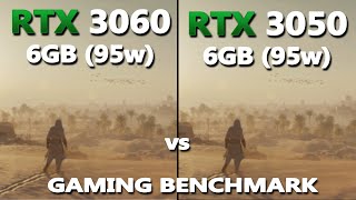 RTX 3060 95w vs 3050 6GB 95w Gaming Test  Acer Nitro 5 vs Lenovo LOQ Gaming Test  rtx3060 [upl. by Lecram]