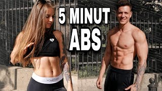 5 MINUT  trening brzucha ABS Workout [upl. by Heaps]