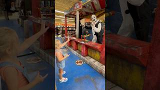 Saylor made a new friend terrifier spirithalloween halloweenanimatronics [upl. by Sikorski]