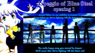 蒼き鋼のアルペジオ OPAoki hagane no arpeggio Opening HD wsubs [upl. by Dazhahs]