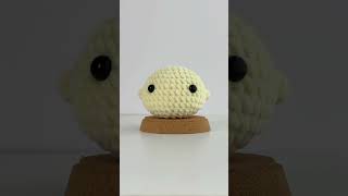 This is soo so cute and comes with two hat options crochet amigurumiplushie crochetpatterns [upl. by Felske]