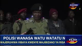 VIDEO JINSI POLISI NJOMBE WALIVYONASA MAJAMBAZI WALIOMUUA WAKALA WA KIFEDHA [upl. by Ruffi]