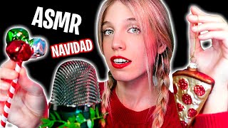 ASMR sonidos NAVIDEÑOS para que DUERMAS BIEN 🎄 Con música muy relajante de fondo [upl. by Apfel]