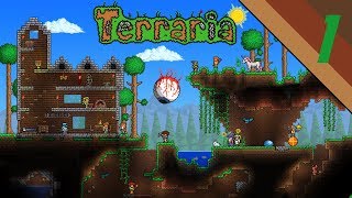 TERRARIA 1  COMENZAMOS  GAMEPLAY ESPAÑOL [upl. by Ahsinek706]