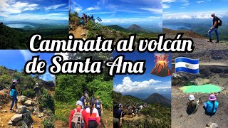 Caminata al volcán de Santa Ana 🇸🇻 [upl. by Vanda]