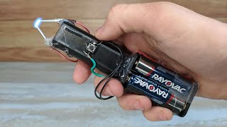 DIY 400kv Taser  Powerful Stun Gun At Home [upl. by Assilam]