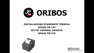 SetupInstallazione EPSON TM20 [upl. by Ioyal]