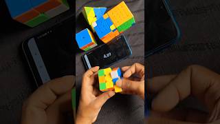 Succeed to Solve in 12 Secondsvickychbeeb shorts youtubeshorts rubikscube puzzle skills [upl. by Ahsemo278]