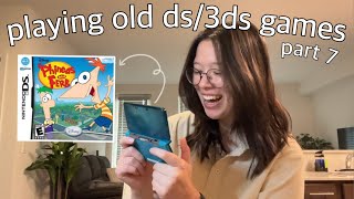 Phineas and Ferb  Playing Old DS3DS Games Part 7 [upl. by Udenihc367]