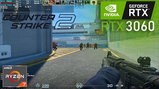 CounterStrike 2  RTX 3060  RYZEN 7 5700X  LOW GRAPHICS PRESET [upl. by Sonitnatsnok411]