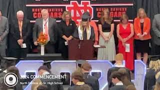 North Daviess JrSr High School Commencement 2024 [upl. by Esilahs728]