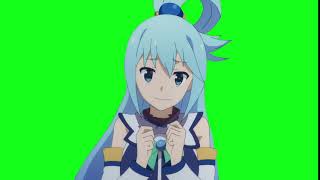 Aqua Green Screen 2  Konosuba [upl. by Nimesh]