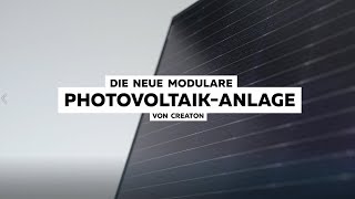 CREATON  PhotovoltaikAnlage [upl. by Sisak]