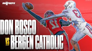 🔥🔥 BERGEN CATHOLIC ABSOLUTELY HANDLES DON BOSCO PREP 3815 🔥🔥 [upl. by Esnohpla]