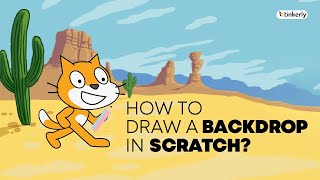 How To Draw A Backdrop In Scratch Coding For Kids Tinkerly [upl. by Drazze]