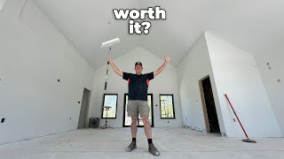 We Used the MOST EXPENSIVE Sherwin Williams Interior Paint [upl. by Huxley503]