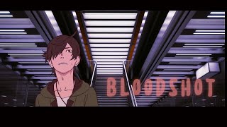 supachefm  bloodshot lyrics amp AMV [upl. by Ahsiuqram]