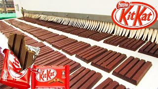 Como se HACE el KIT KAT en las Fábricas  7 Millones de BARRITAS al día [upl. by Aniretake]