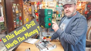 Parkside  Scheppach DP60 Electronic Bench Drill Review [upl. by Aynod]