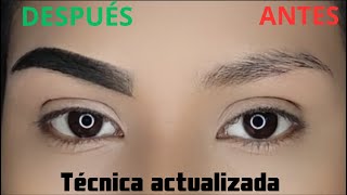 CEJAS PERFECTAS PASO A PASO PRINCIPIANTES FÁCIL [upl. by Adriell]