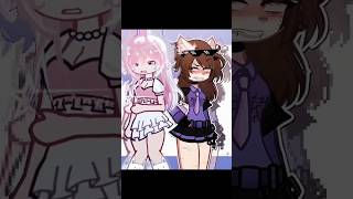 Fake COLLAB with helenaofficial16 gacha gachaclub gachalife tiktok shorts short [upl. by Nonnahsed957]