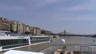 Budapest vom Schiff auf der Donau Donaukreuzfahrt mit TUI Allegra [upl. by Timi]