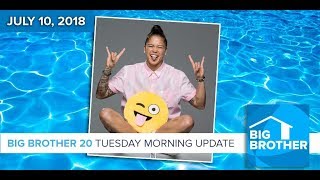 Big Brother 20  Tuesday Morning Live Feeds Update LIVE 10e7p [upl. by Eleanora624]