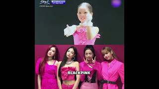 💗Mini pinks vs Blackpink 🤭💗 jennieshortsblackpinklisajisooroséduducoverdanceblackpinkddudu [upl. by Ymmaj]