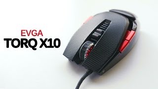 EVGAs First Gaming Mouse  TORQ X10 Review [upl. by Elon]