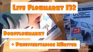 Live Flohmarkt 132 Dorfflohmarkt und Preußenstadion Münster [upl. by Dodi]