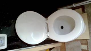 Jabsco macerator toilet [upl. by Cherilyn]