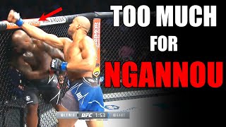 How Ciryl Gane BEATS Francis Ngannou Francis Ngannou vs Ciryl Gane Breakdown [upl. by Akiaki263]