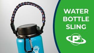 How To Make a Secure Hydro Flask Handle Using Paracord [upl. by Corenda]