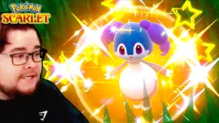 Shiny Reaction Shiny Indeedee in Pokémon Scarlet amp Violet [upl. by Mota]