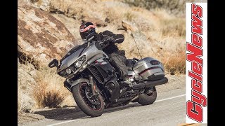 2018 Yamaha Star Eluder First Test  Cycle News [upl. by Sarnoff646]