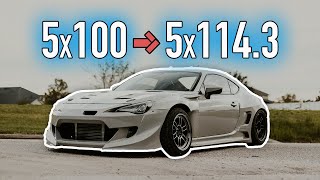 How to Easily Upgrade Your FRSBRZ to a 5x1143 Lug Pattern [upl. by Areehs38]