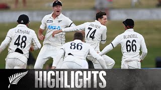 Mitchell Santner amazing catch seals Test win  1st Test Day 5 HIGHLIGHTS  BLACKCAPS v Pakistan [upl. by Nwaf]