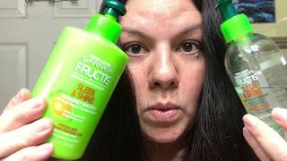 Garnier Leave In Conditioner Vs Sleek amp Shine Drops [upl. by Gyatt]