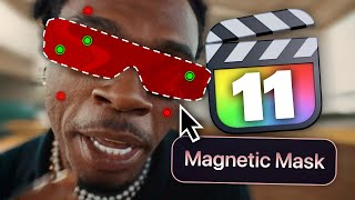 This NEW Magnetic Mask Tool is Crazy  Final Cut Pro 11 [upl. by Ihn]