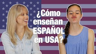 ¿Cómo enseñan español en USA  Superholly [upl. by Raddatz936]