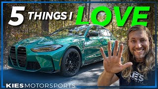 5 Things I LOVE About the G80 M3 xDrive [upl. by Nnylasor]