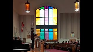 Nov 5 Sunday Service  Parkdale United Church Live stream and in person [upl. by Itsur]