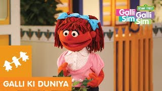 Sesame Workshop India  Galli ki Duniya  Paudhe ka Rahasya  Educational Videos for children [upl. by Nipsirc]