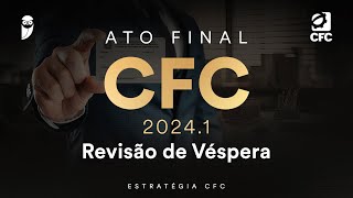 Revisão de Véspera CFC 20241 [upl. by Jehial]