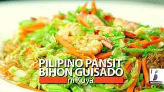 Pancit Bihon Guisado ni Kuya Daniel  Cook Eat Right [upl. by Newg]