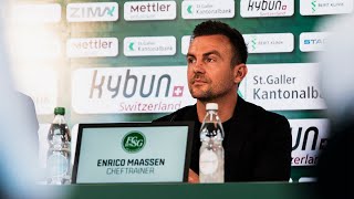 Medienkonferenz vor FCSG  FC Tobol [upl. by Maisel]