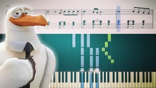 The Lumineers  Holdin Out Storks  Piano Tutorial  SHEETS [upl. by Annayad]