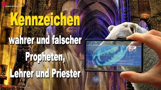 Kennzeichen wahrer und falscher Propheten Lehrer und Priester 🎺 Zusammenfassung Aussagen des Herrn [upl. by Eelsew]