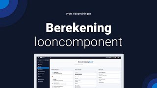 Berekening looncomponent [upl. by Erlene]